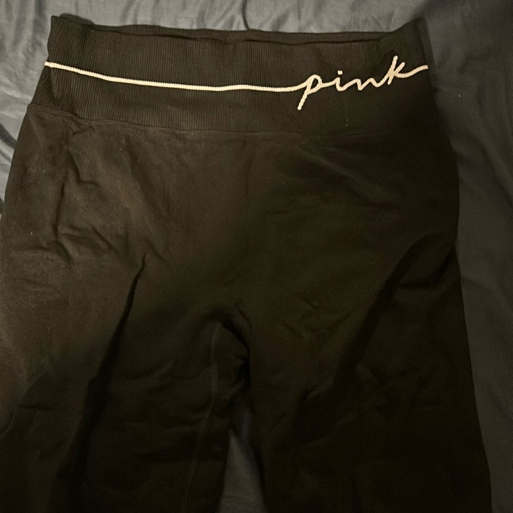 Size L pink tights only worn once can’t fit